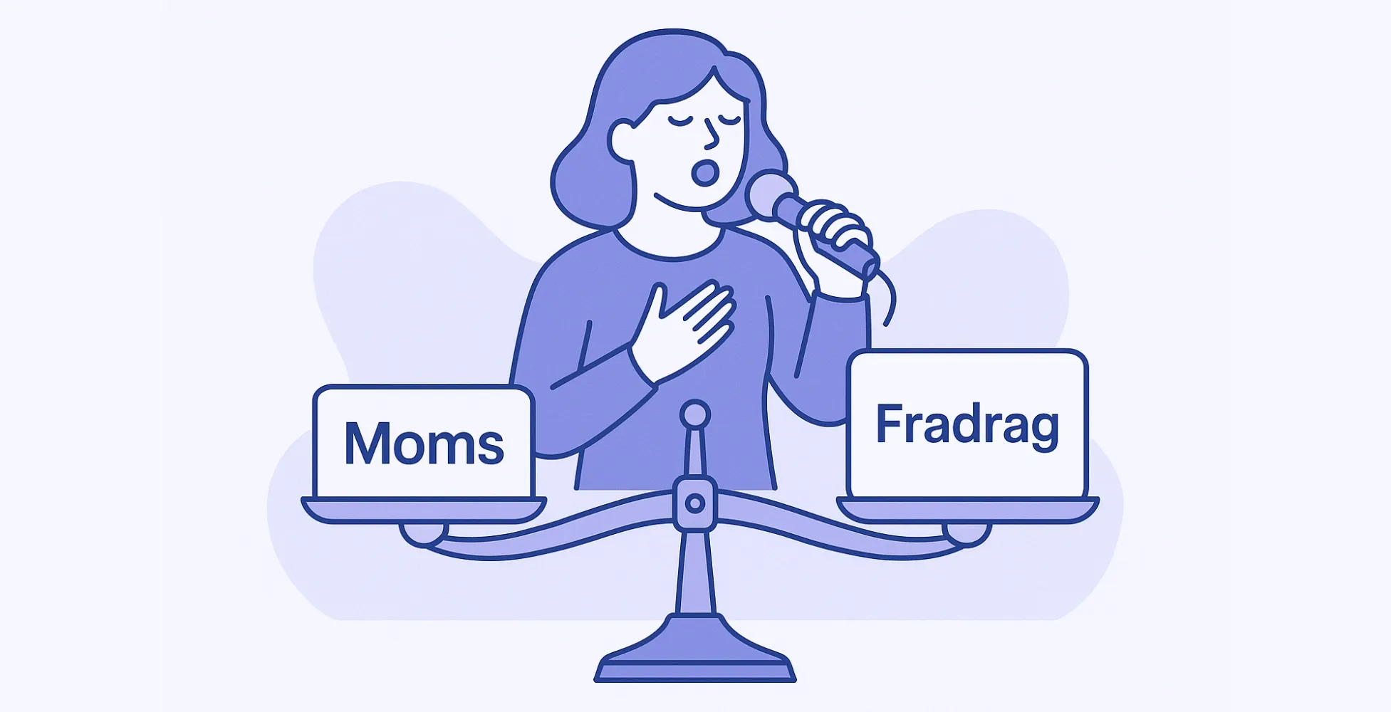 Grafik der viser moms og fradrag for sangundervisning i 2026